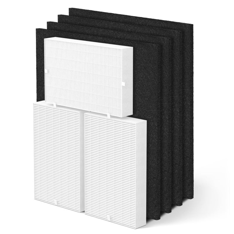 Fil-fresh HPA300 Replacement Filter Kit Compatible with Honeywell HPA300 Air Purifiers, 3 HEPA Filter R & 4 Pre-filter A - Image 1